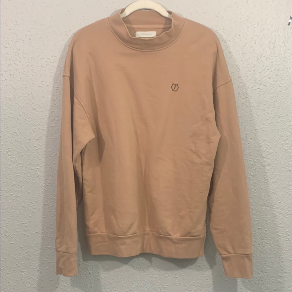URBAN OUTFITTERS Standard/Cloth Taupe SWEATSHIRT size S